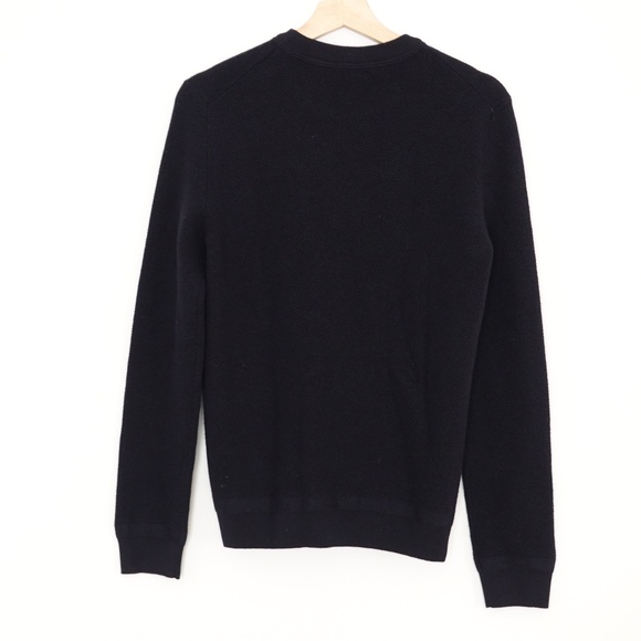 Ermenegildo Zegna Men's Crewneck Wool & Cashmere Sweater - Small 48 - Dark Blue - Picture 7 of 9